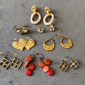Eight (8) Earring Sets.